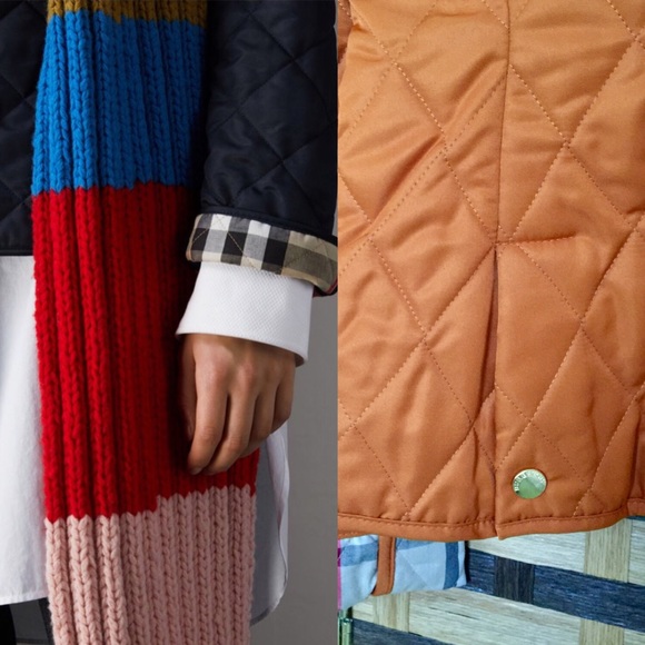 Authentic Burberry Women’s Diamond Quilted Jacket - Picture 7 of 8